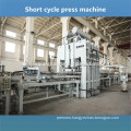 Embossed melamine board press machine / Melamine board making machine / Short cycle laminating hot press